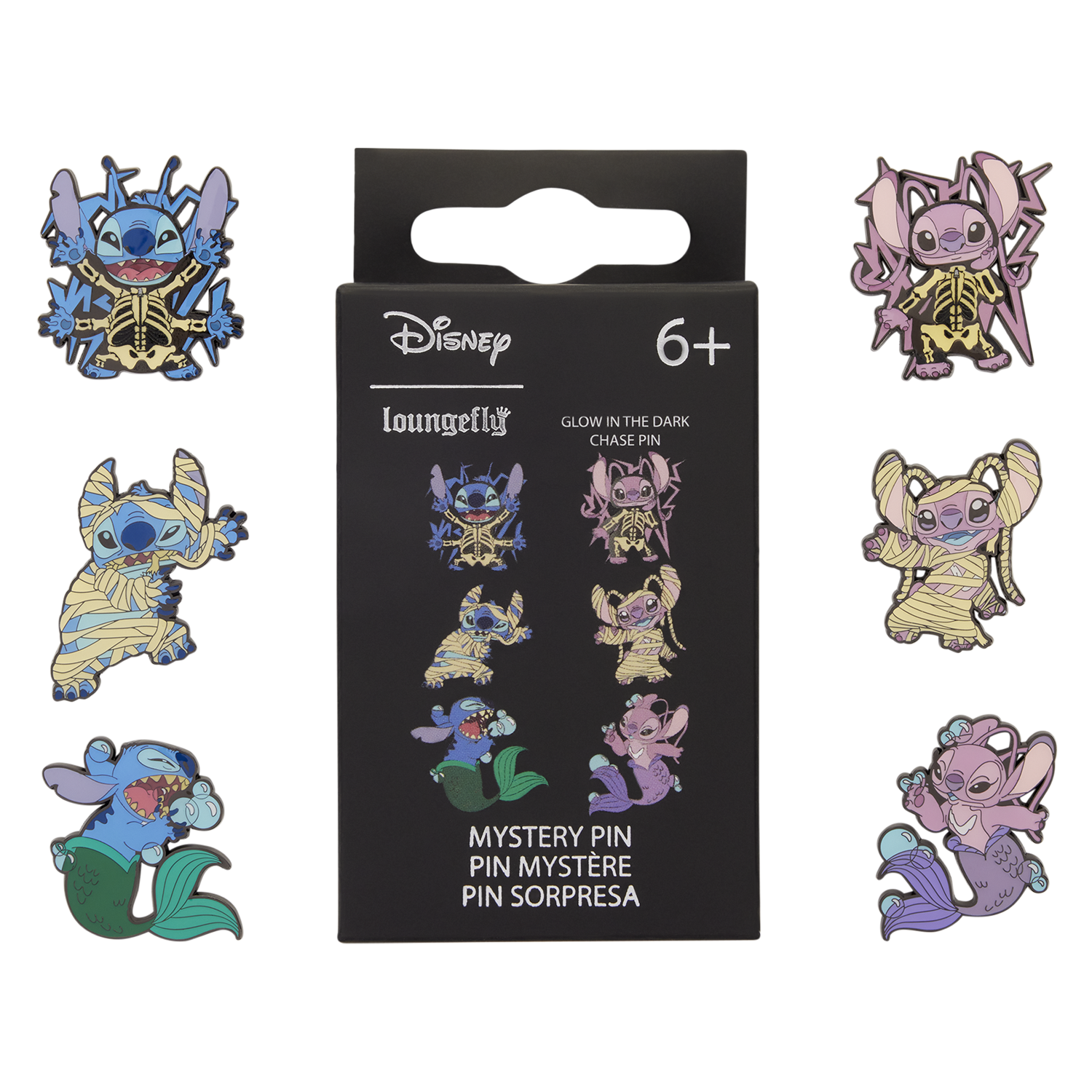 Stitch & Angel Halloween Costume Mystery Box pin