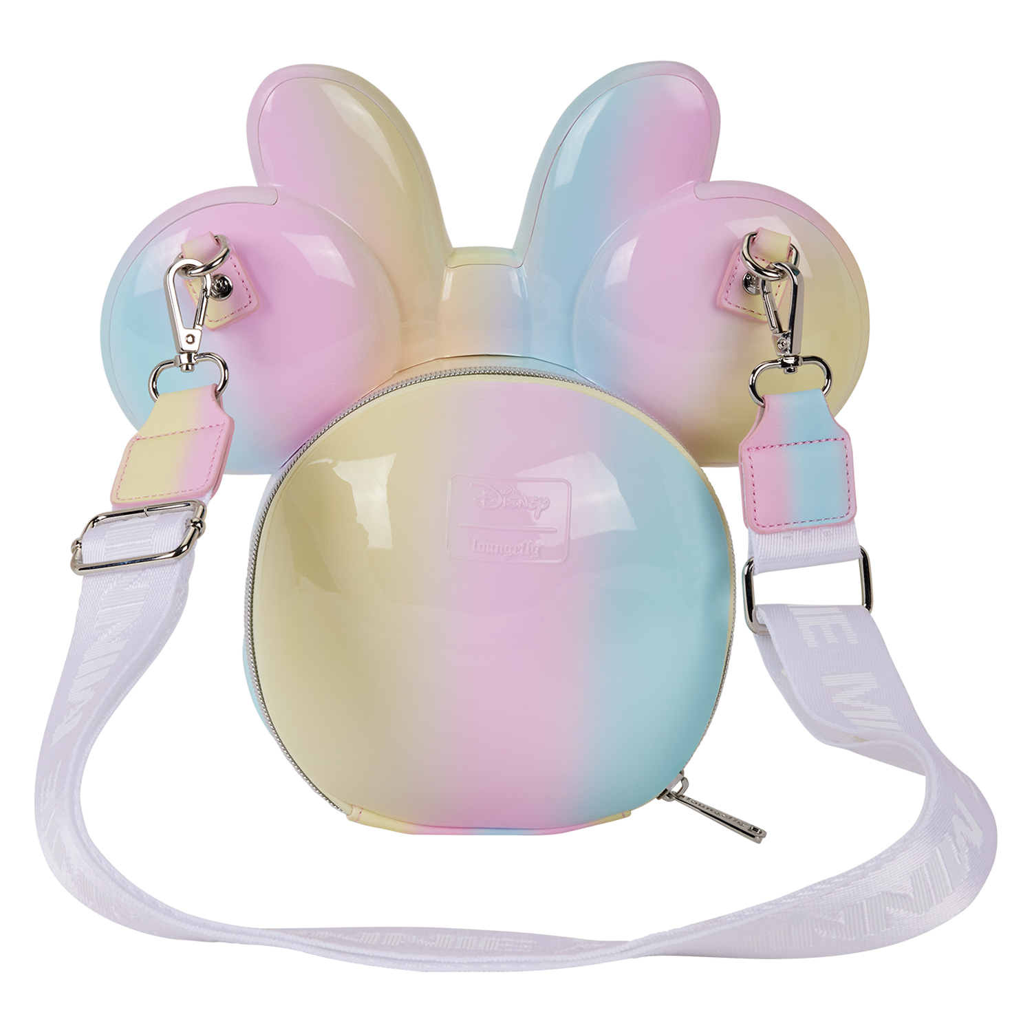 Minnie Mouse Pastel Tie-Dye Molded Figural Crossbody Bag - Image 7