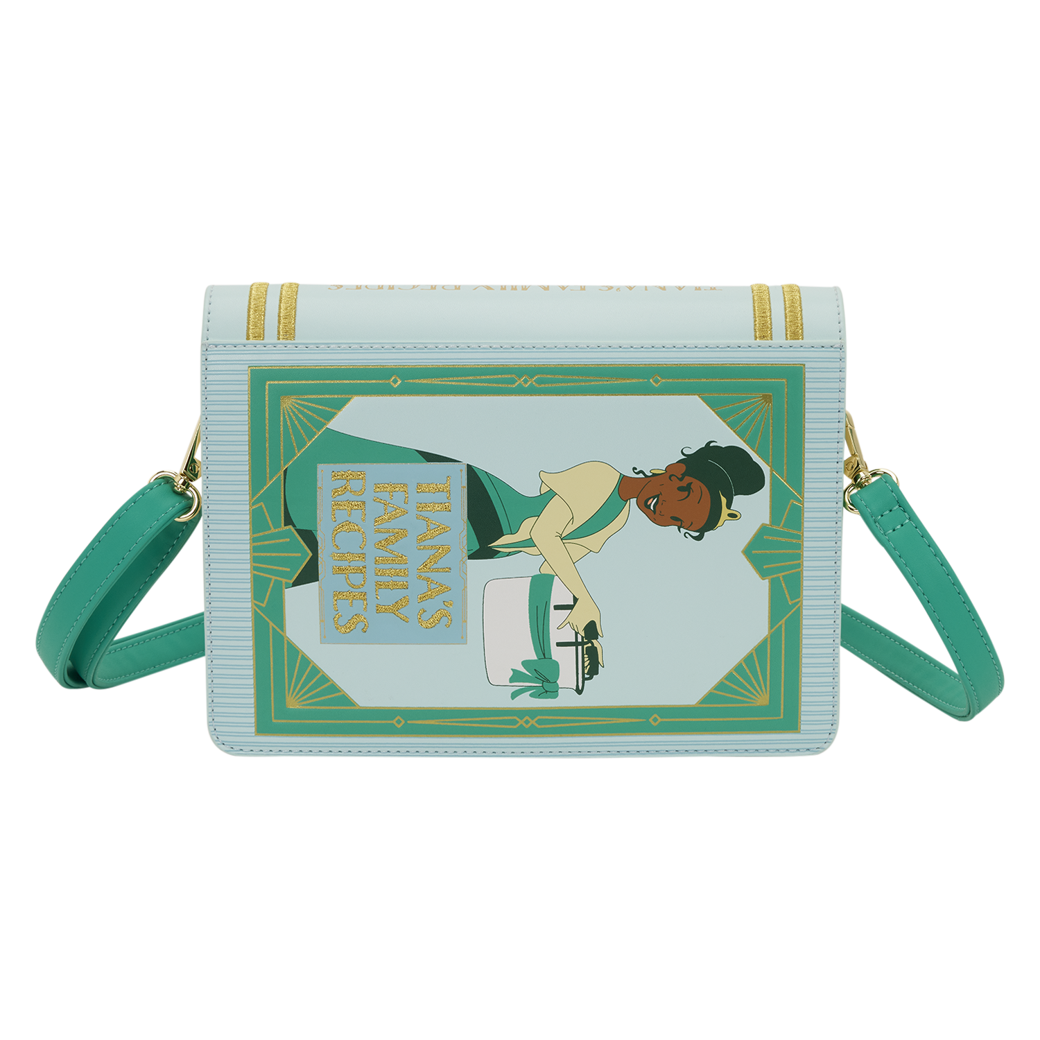 The Princess and the Frog Tiana Recipe Book Crossbody Bag - Image 6