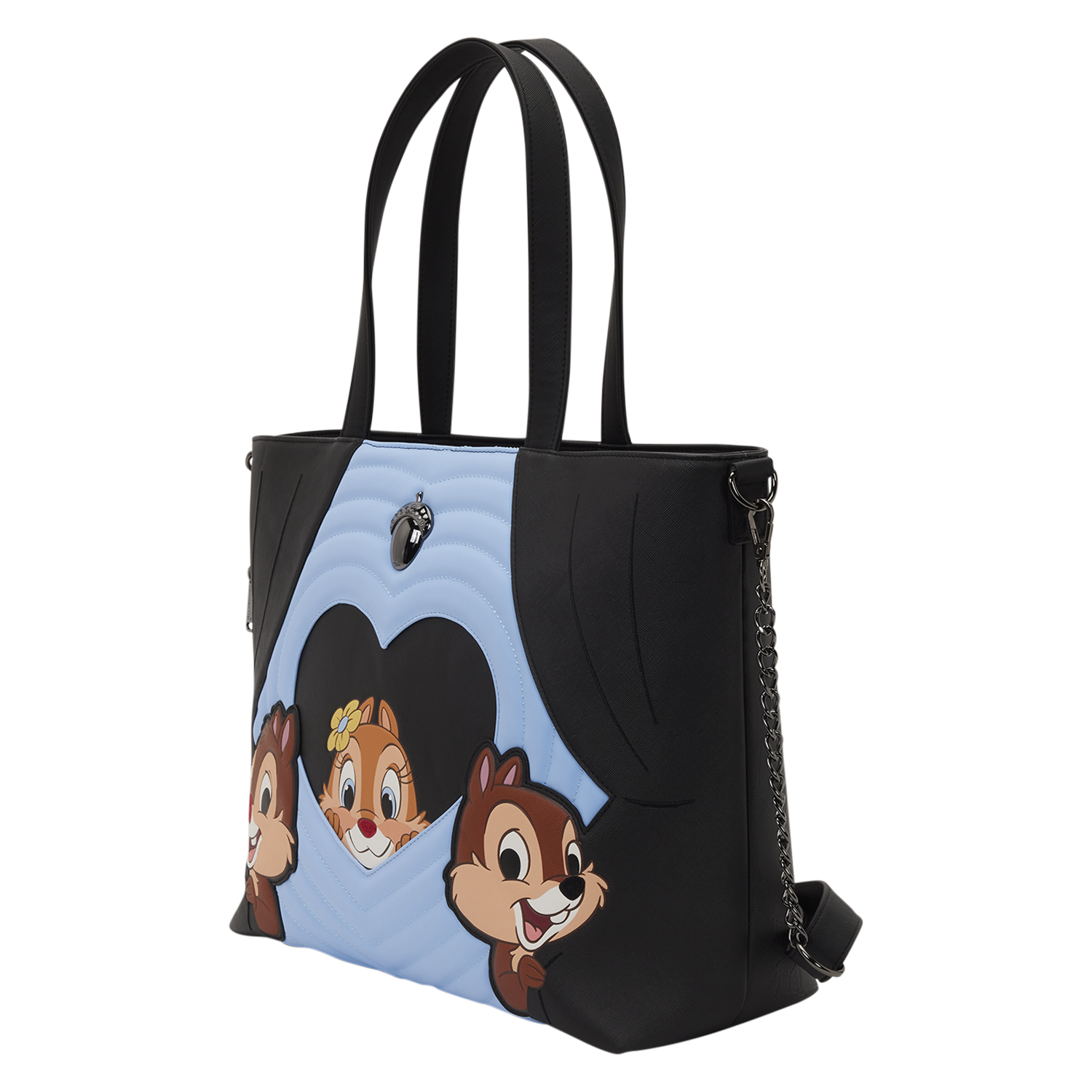 Chip 'n' Dale Two Chips & a Miss Tote Crossbody Bag with Coin Bag - Image 4