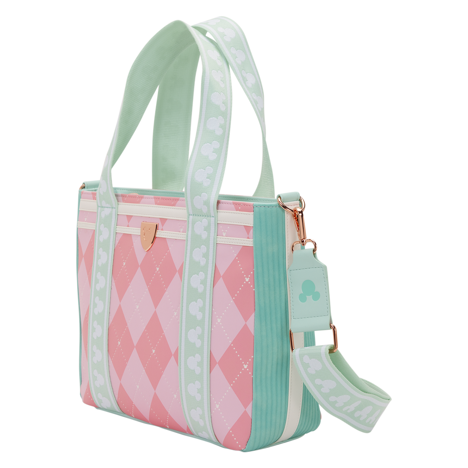 Mickey Mouse Tennis Tote Crossbody Bag with Coin Bag - Image 4