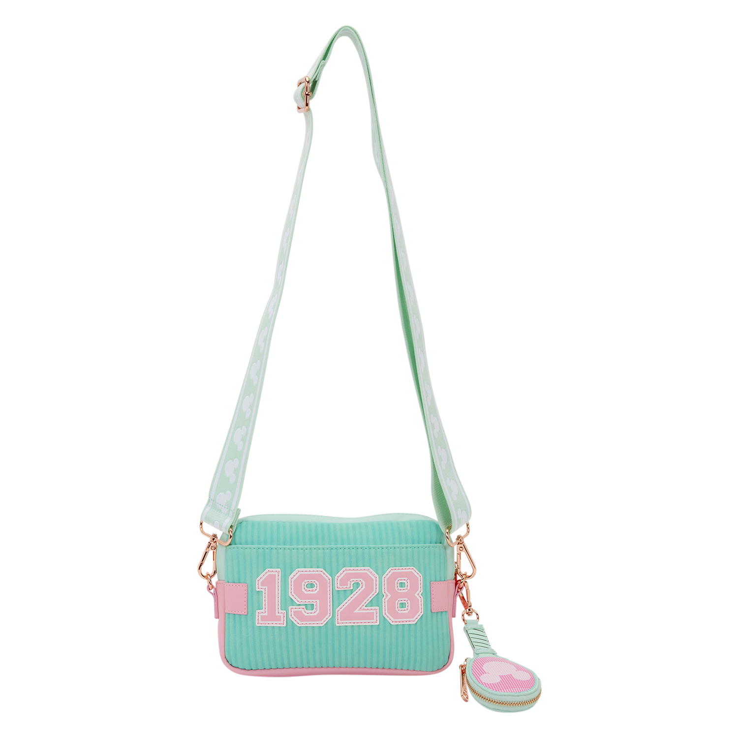 Mickey Mouse Tennis Sling Crossbody Bag with Coin Bag