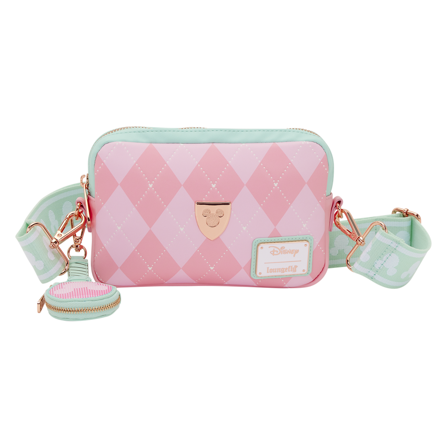 Mickey Mouse Tennis Sling Crossbody Bag with Coin Bag - Image 4