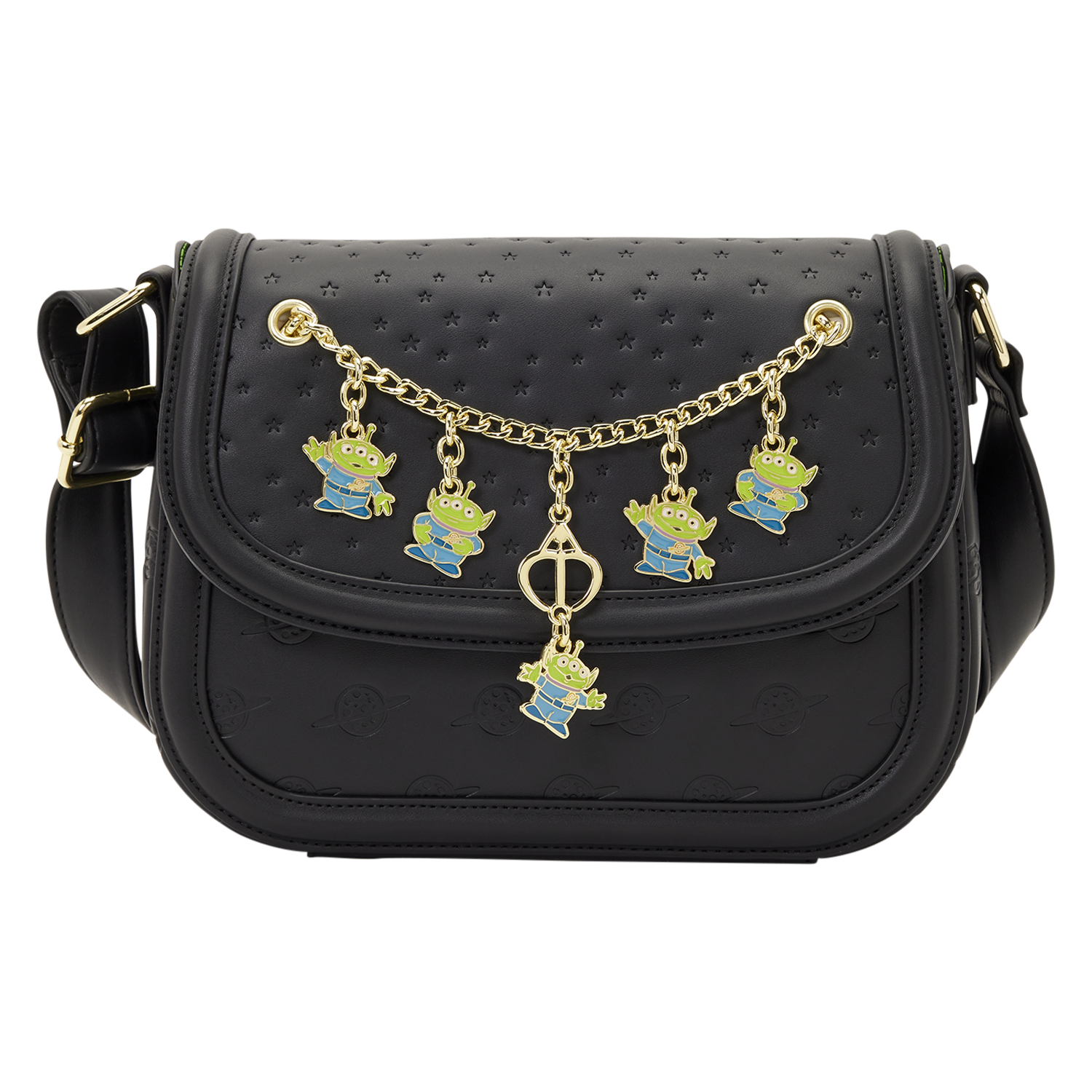 Toy Story 5 Aliens Charm Crossbody Bag