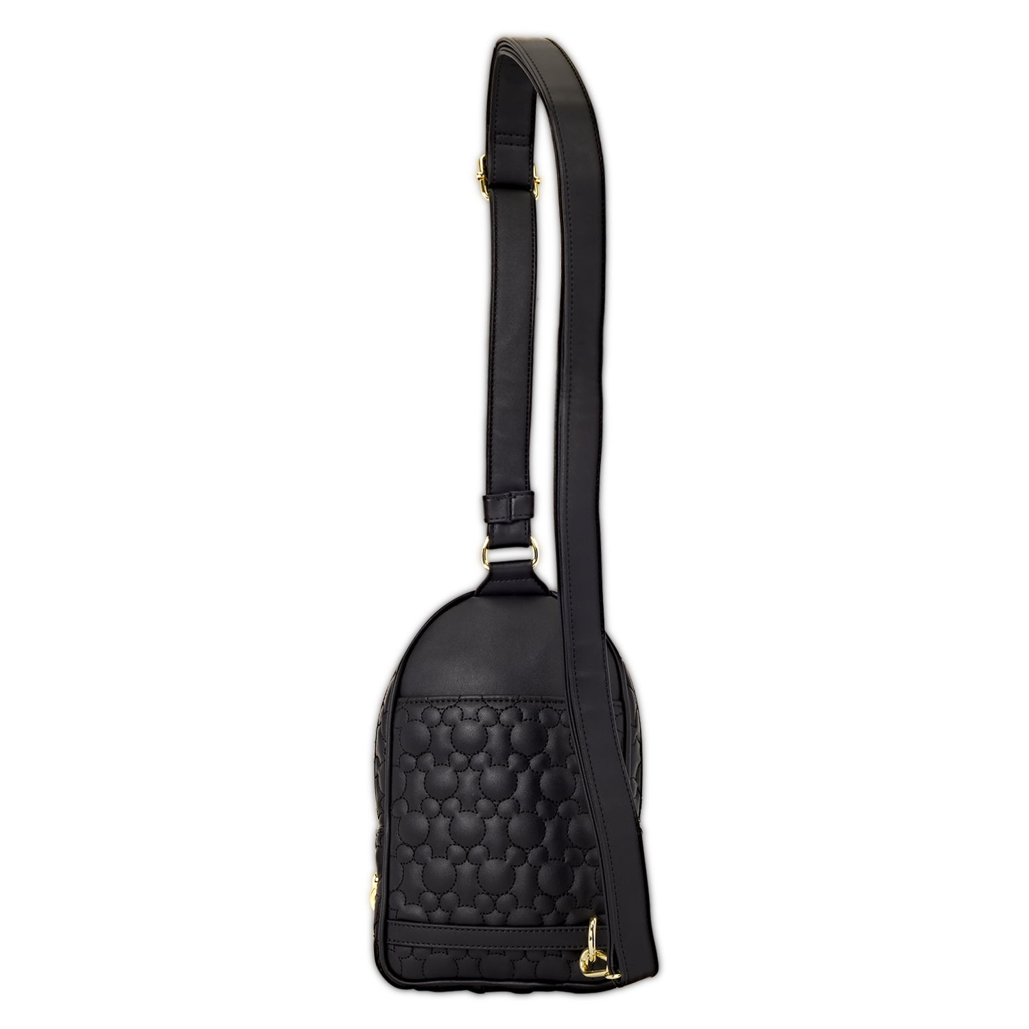 Mickey Mouse Silhouette All-Over Print Sling Crossbody Bag - Image 5