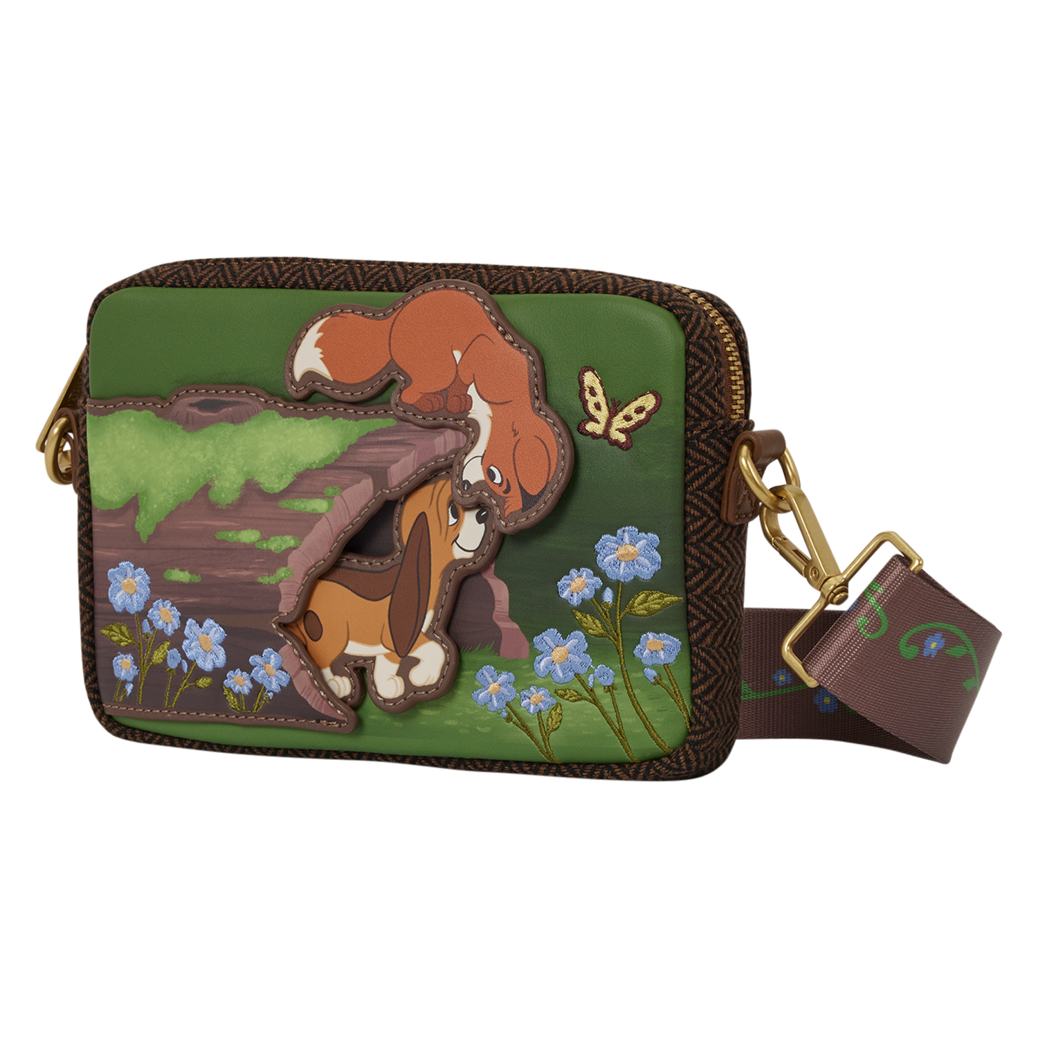 The Fox and the Hound Tod & Copper Sling Crossbody Bag with Coin Bag - Image 5