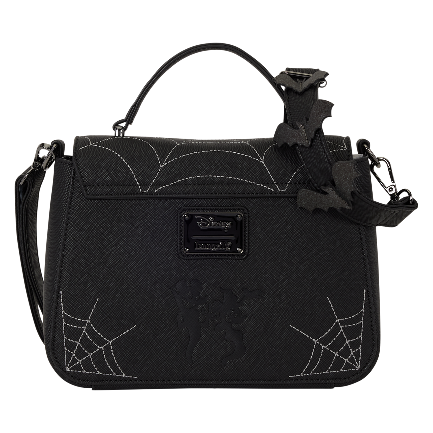 Mickey & Minnie Spiderweb & Bats Crossbody Bag - Image 4