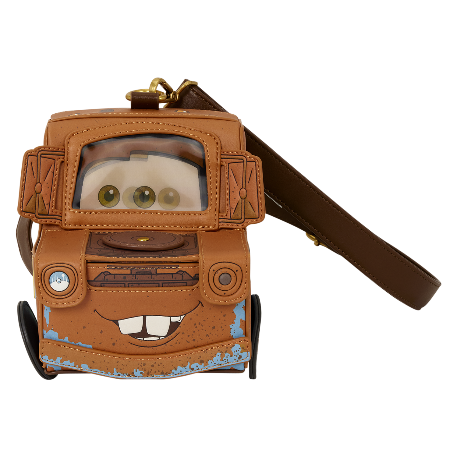 Cars 20th Anniversary Tow Mater Figural Crossbody Bag - Image 3