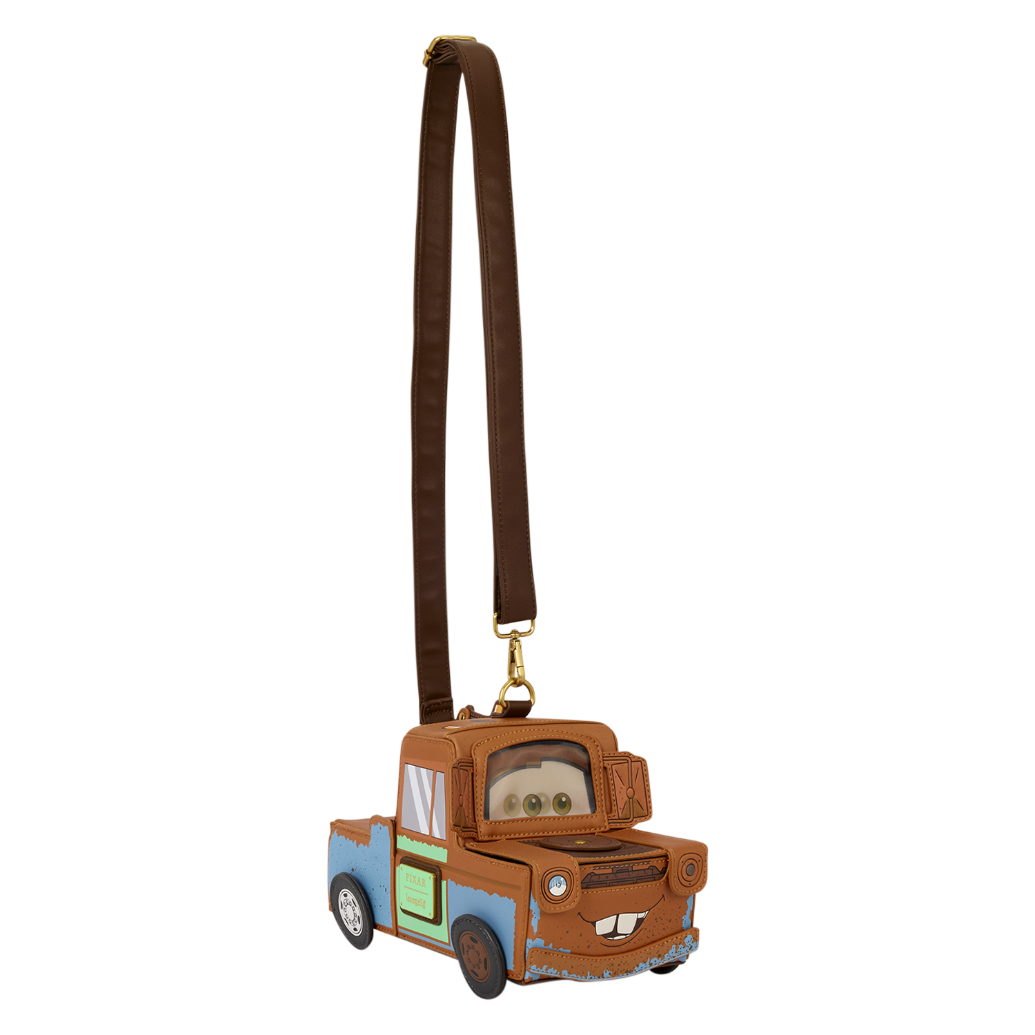 Cars 20th Anniversary Tow Mater Figural Crossbody Bag - Image 6