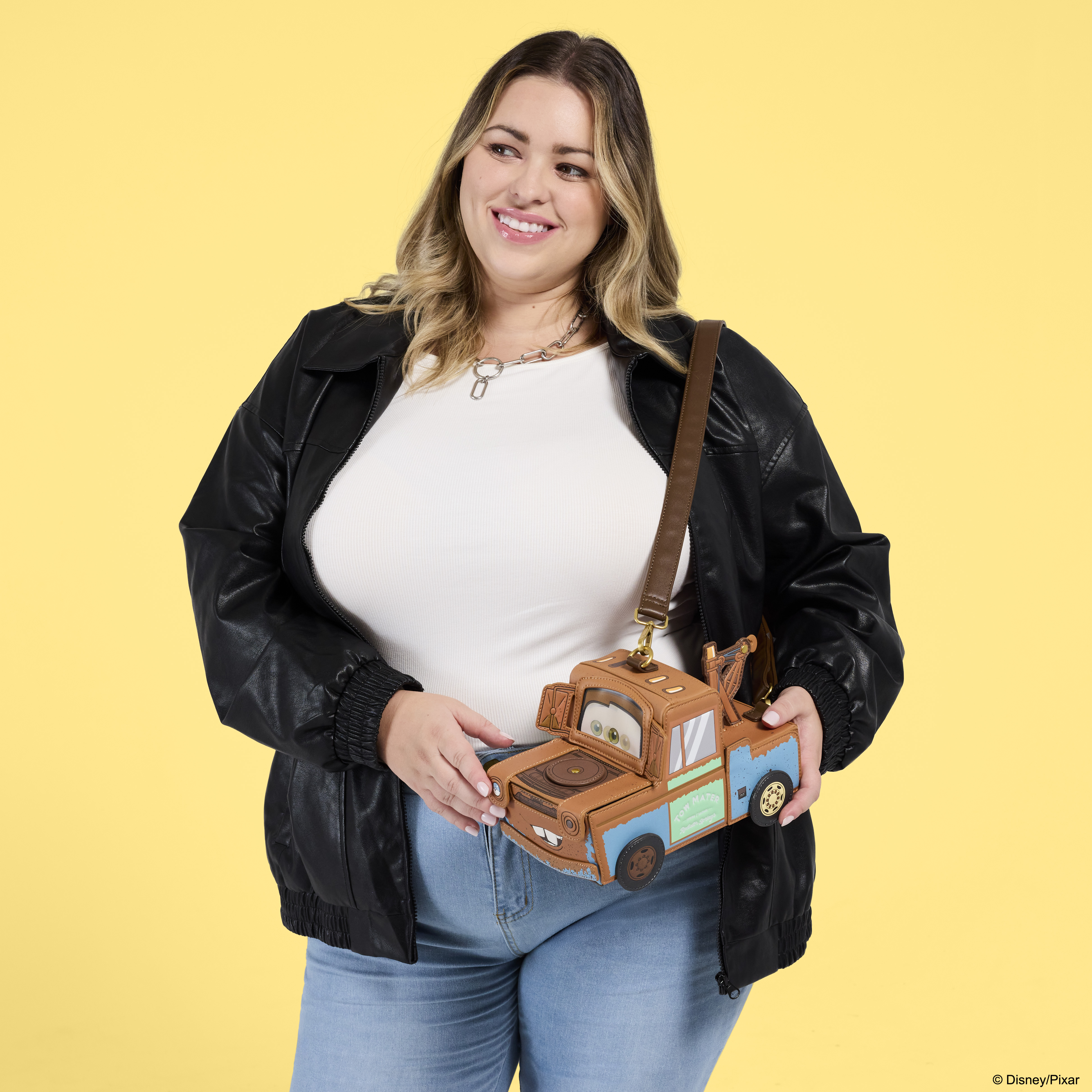 Alternative view of Cars 20th Anniversary Tow Mater Figural Crossbody Bag