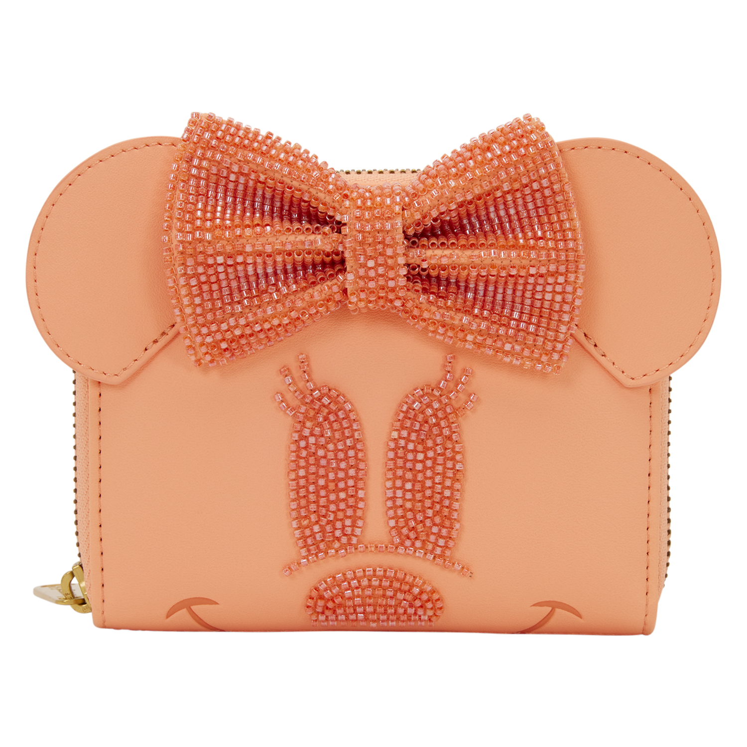 Minnie Mouse Exclusive Coral Zip Around Wallet