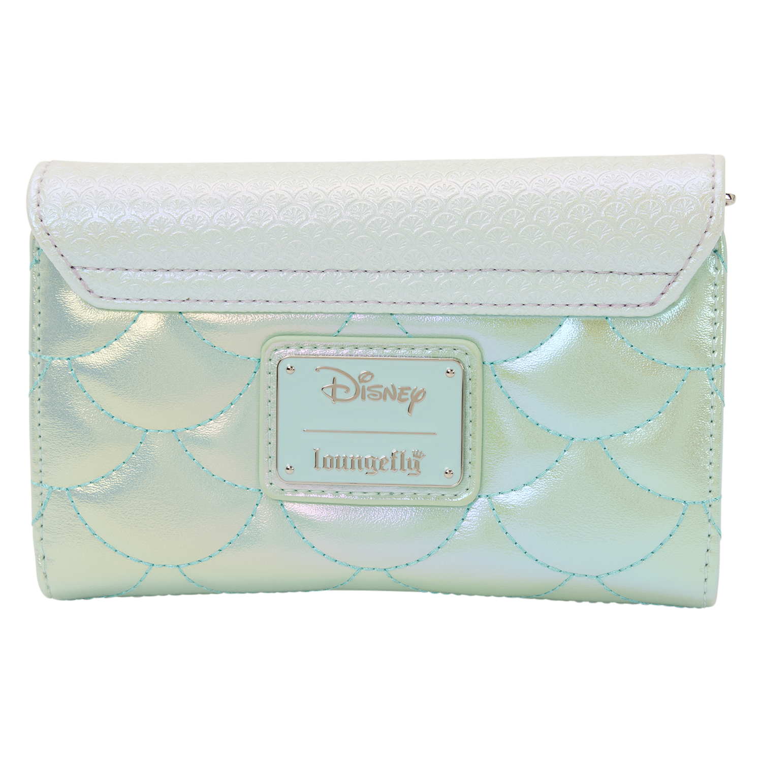 The Little Mermaid Iridescent Pearl Flap Wallet - Image 6