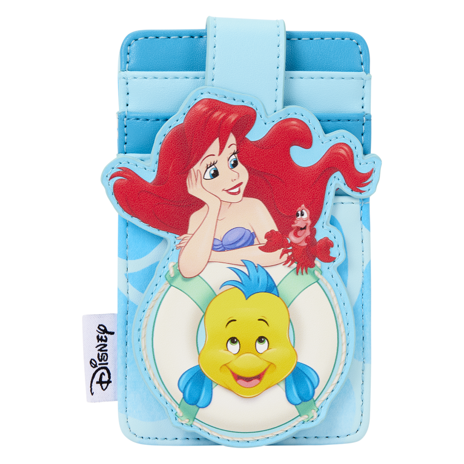 The Little Mermaid Exclusive Ariel, Flounder & Sebastian Card Holder