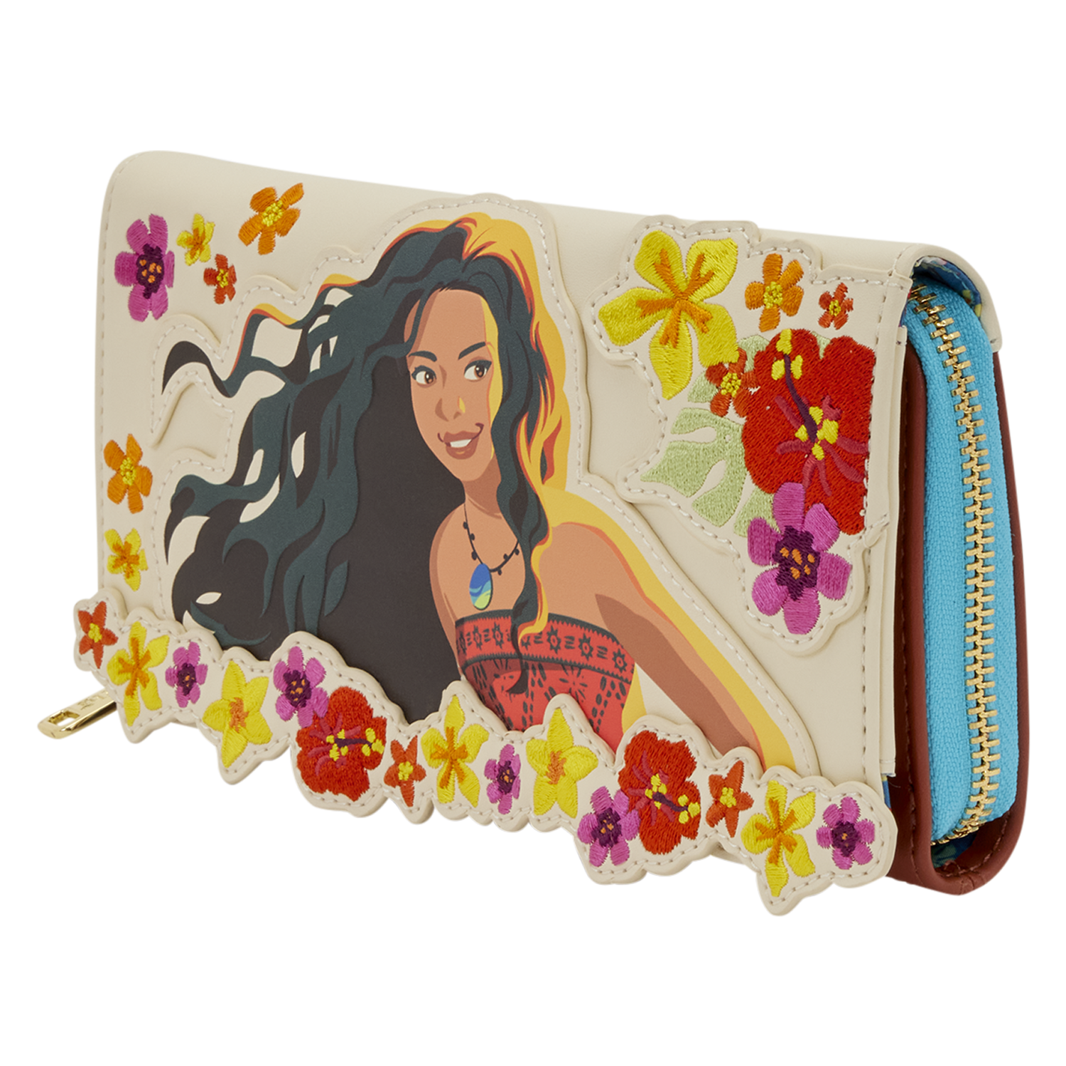 Moana Live Action Floral Wristlet Wallet - Image 5