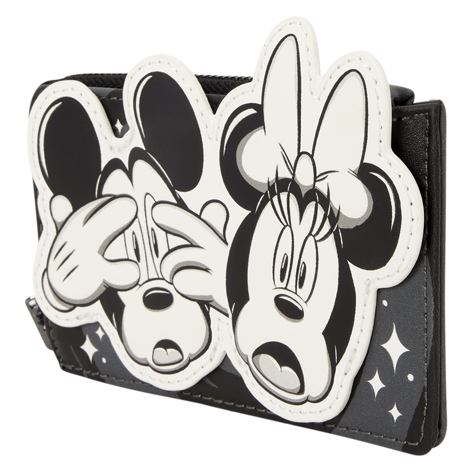 Mickey & Minnie Mouse Ghost Zip Around Card Holder - Image 3