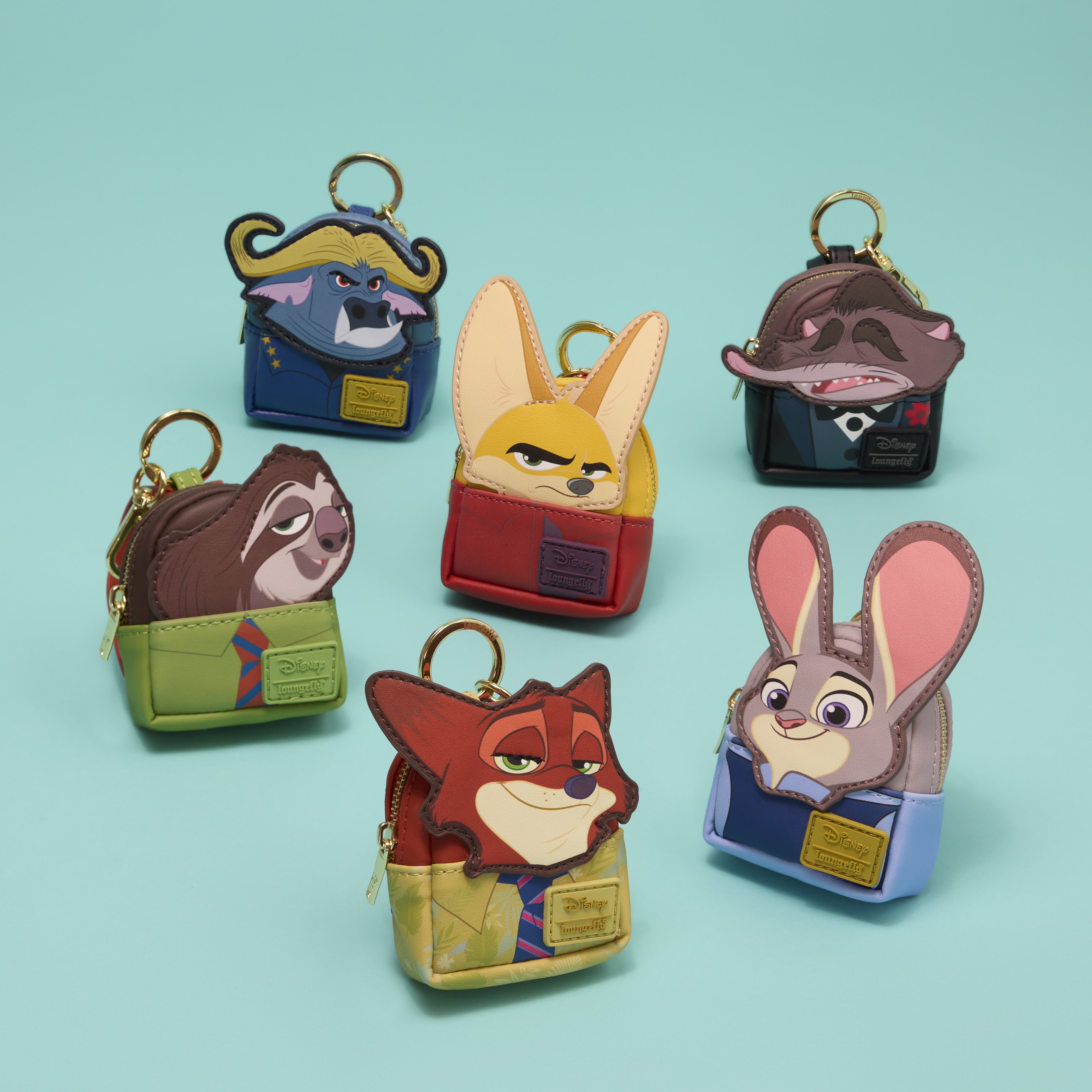 Zootopia 2 Cosplay Mystery Mini Backpack Keychain Charm - Image 3