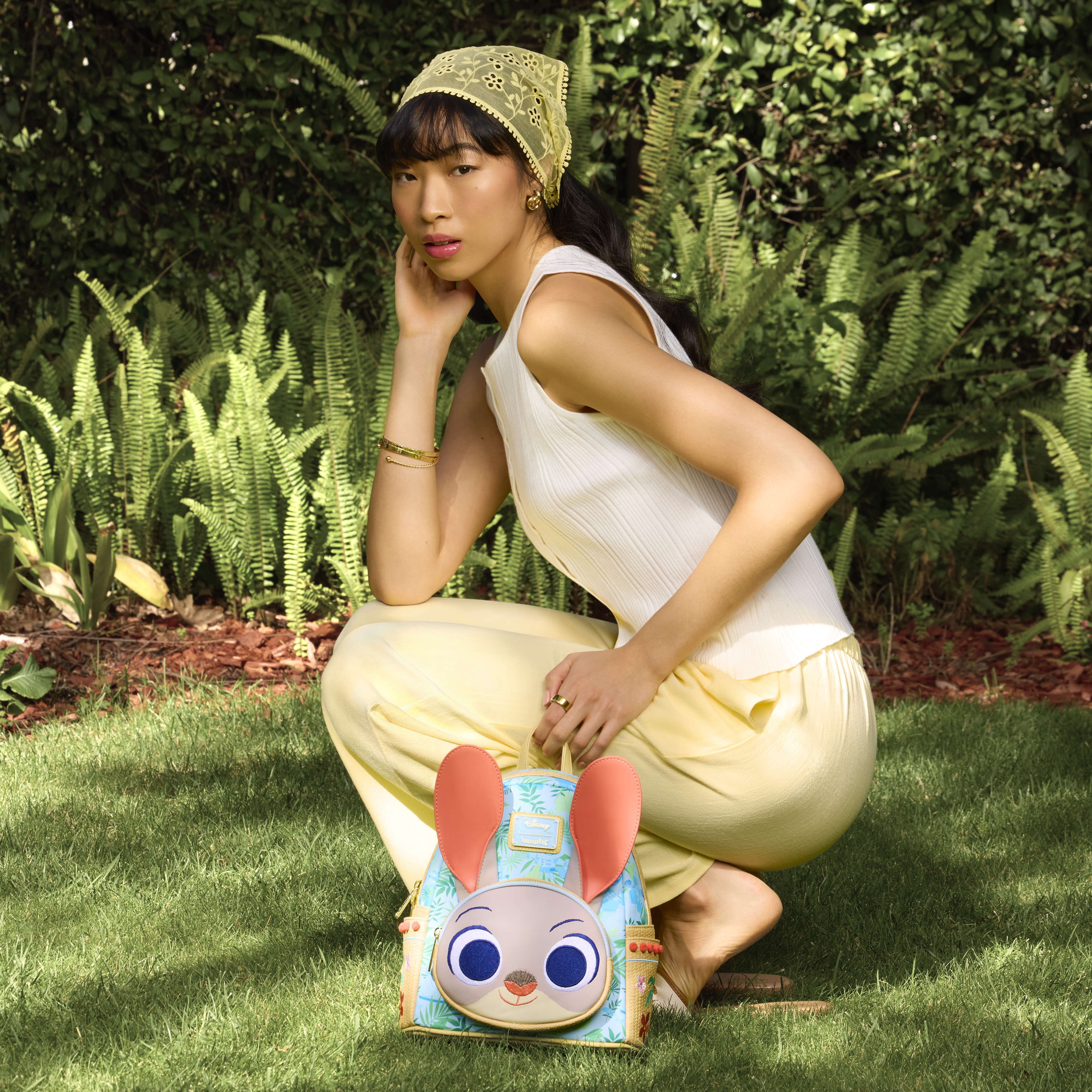 Alternative view of Zootopia 2 Judy Hopps Cosplay Mini Backpack