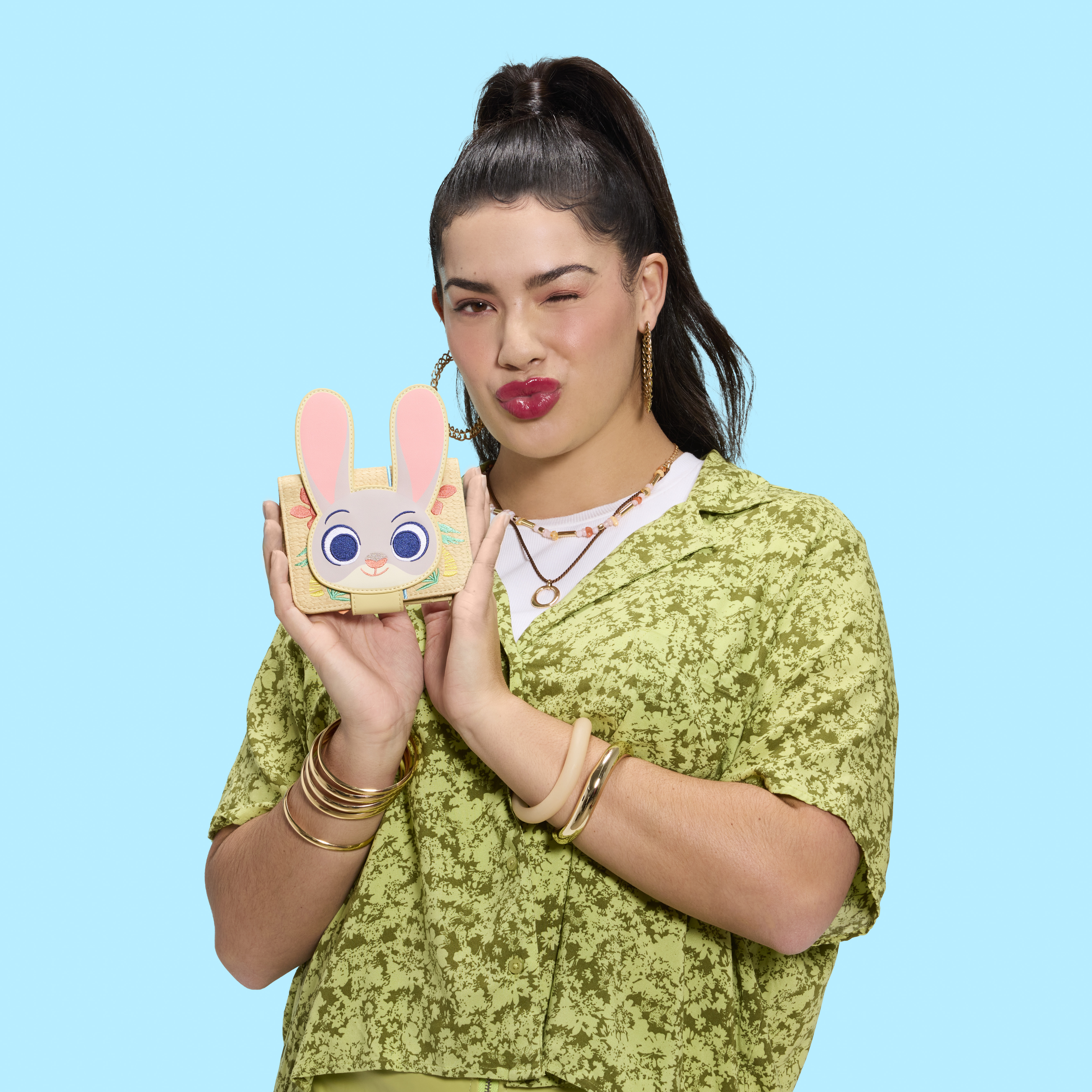 Alternative view of Zootopia 2 Judy Hopps Cosplay Flap Wallet